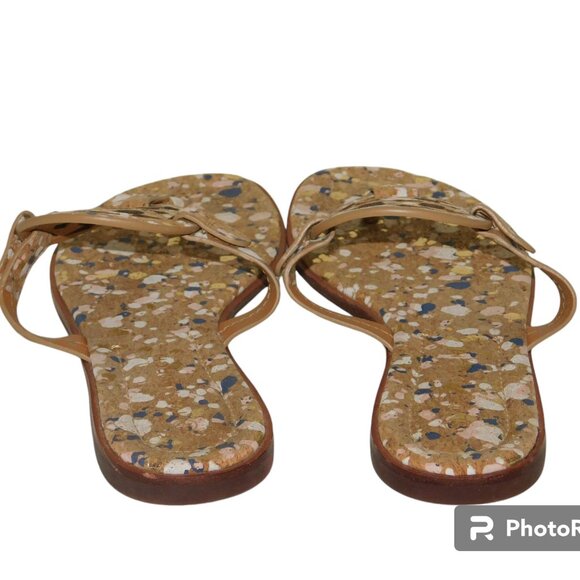 Tory Burch Confetti Miller Thong Sandals Size 6 - Picture 6 of 10